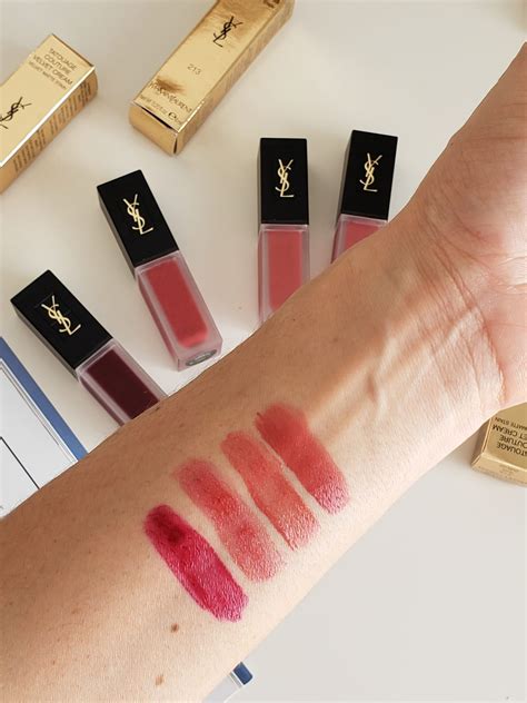 ysl tatouage swatches|ysl beauty tatouage couture.